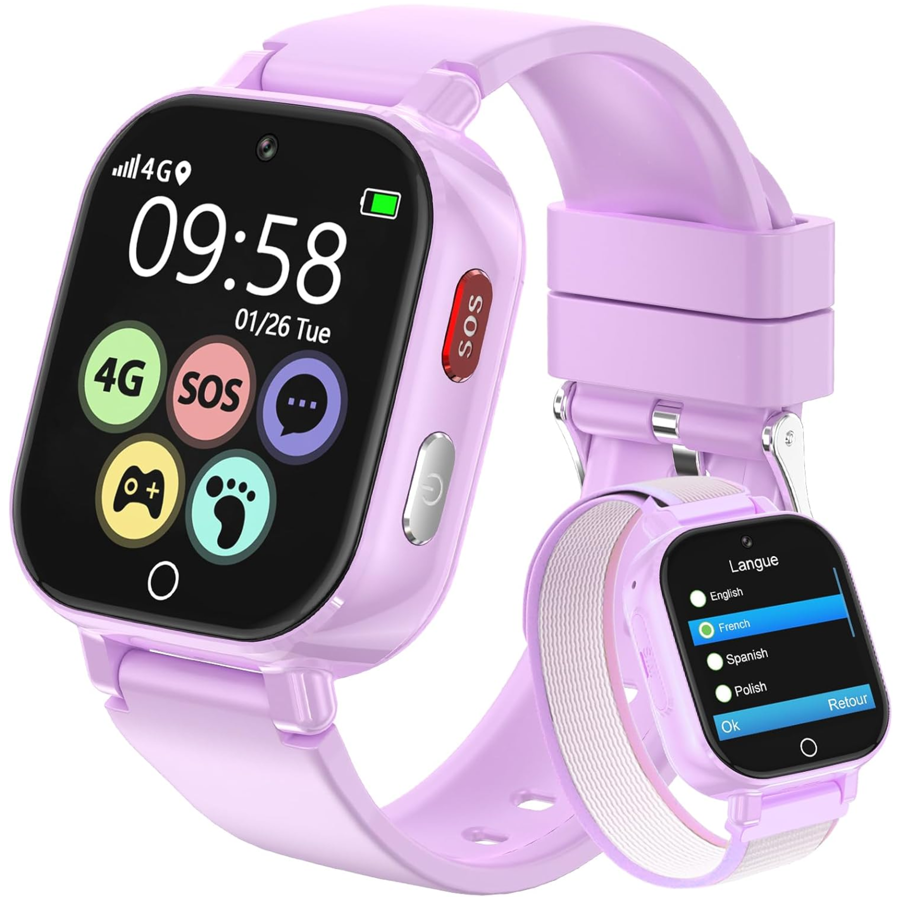 Reloj Inteligente Infantil 4G con GPS