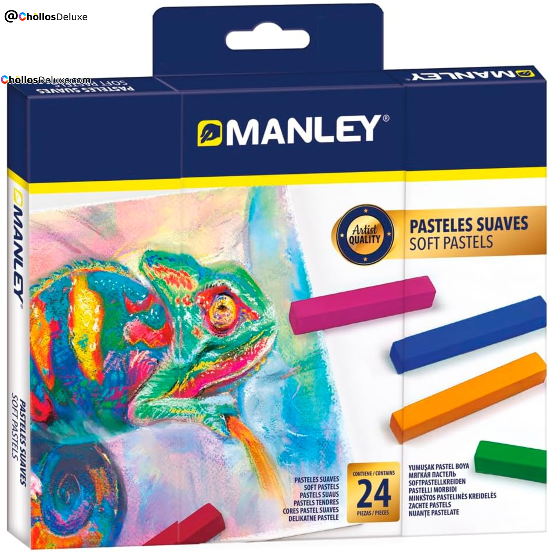 Manley Pasteles Suaves 24 Piezas