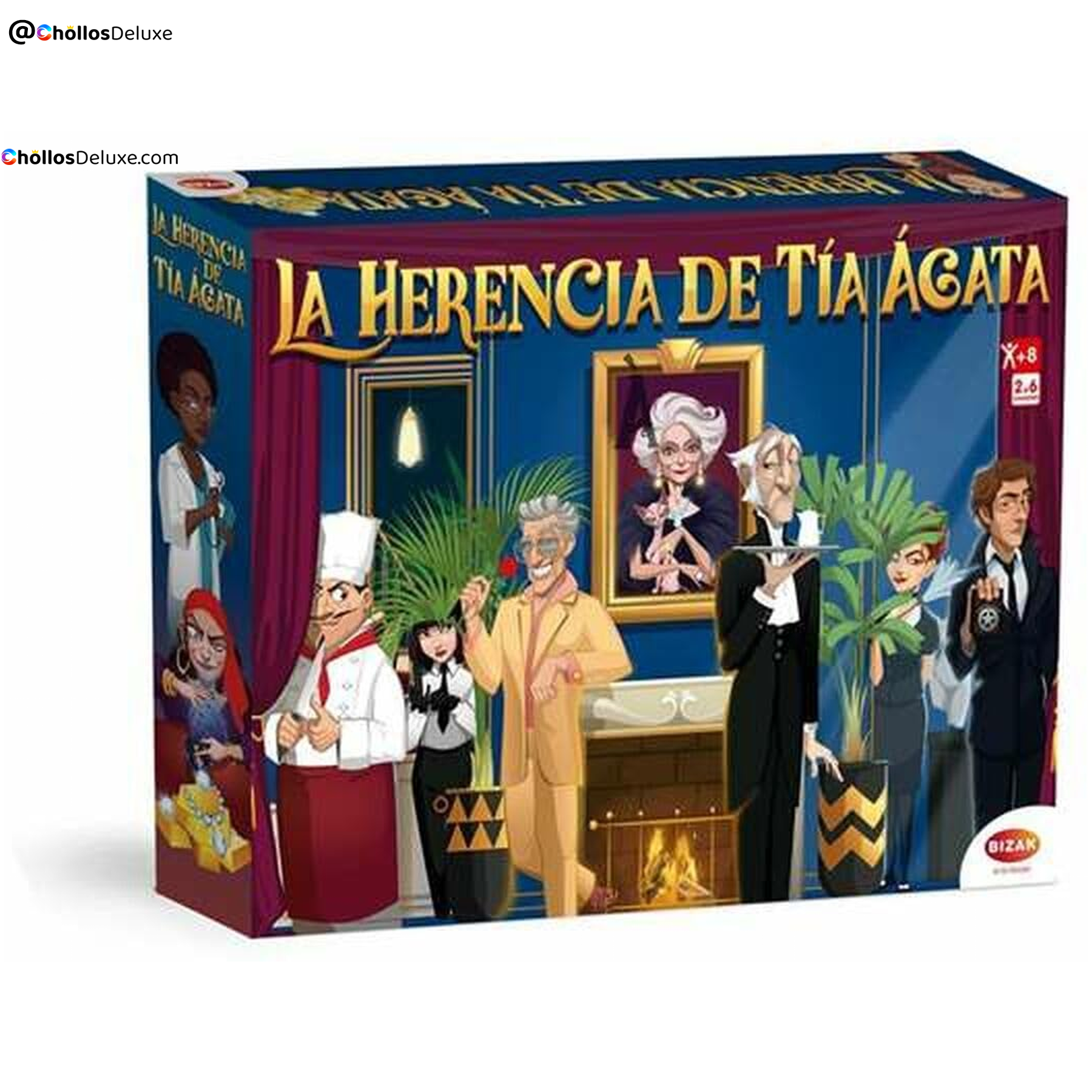 Bizak Herencia Tía Ágata Juego de Mesa