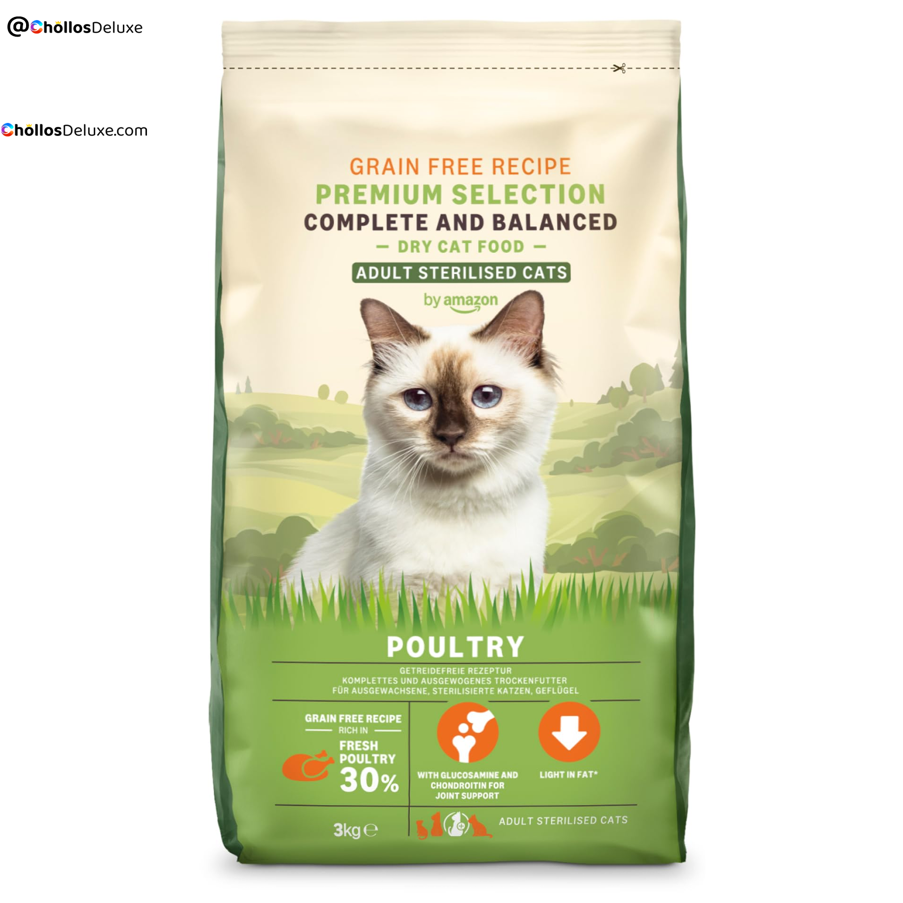by Amazon Pienso Esterilizado Pollo 3kg