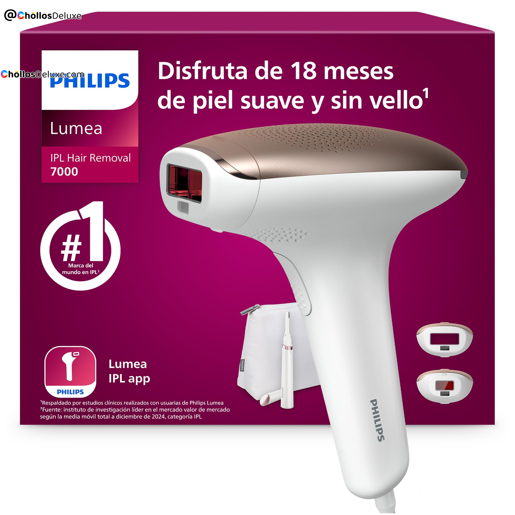 Philips Lumea 7000 Depiladora IPL