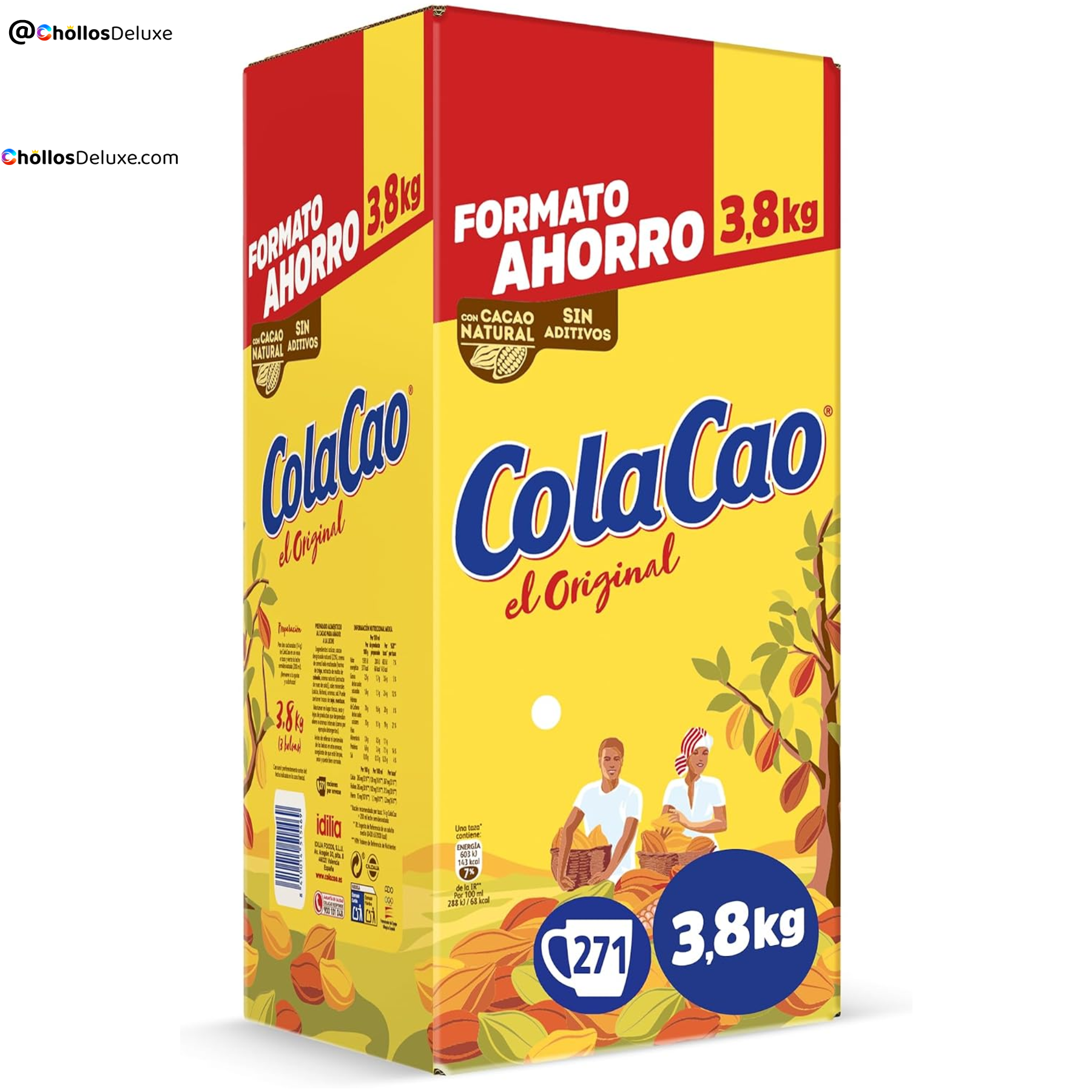 Colacao Original Cacao Soluble 3,8kg
