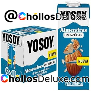 6x Yosoy Bebida de Almendras Sin Azúcar 1L