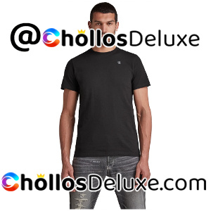 G-Star Text Chest Camiseta de Hombre