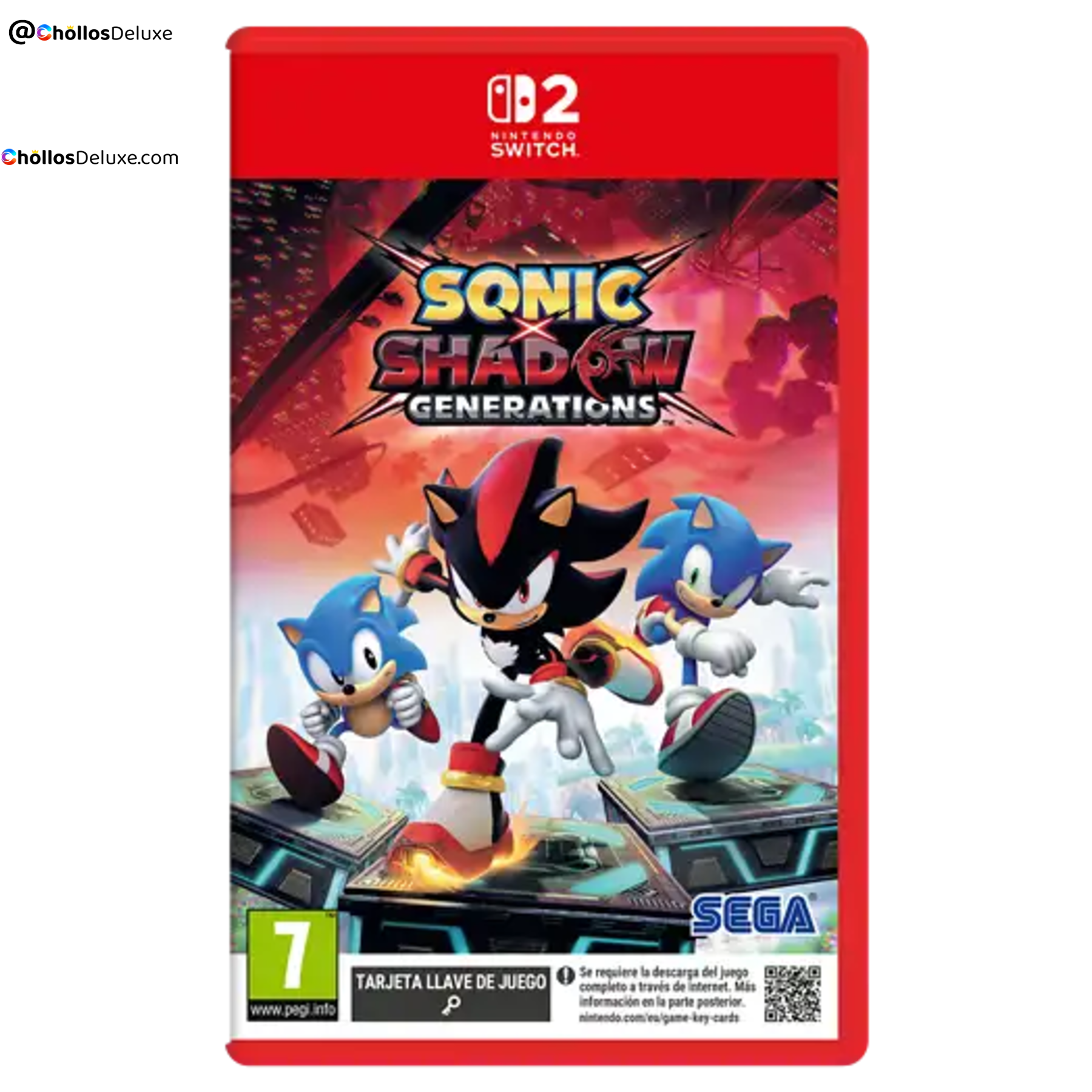 Sonic X Shadow Generations Switch 2 Videojuego