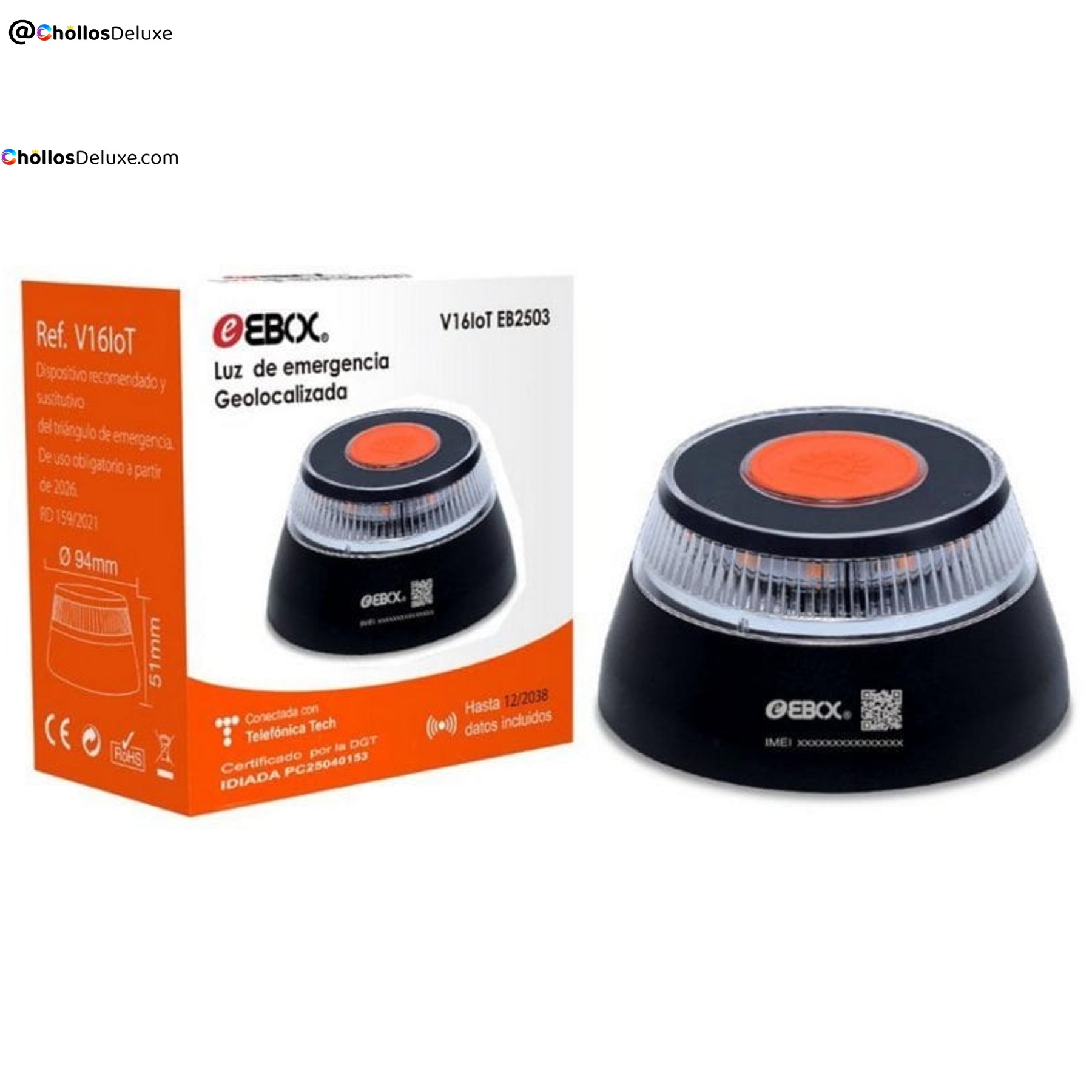 Ebox EB2503 Baliza V16 Geolocalizada