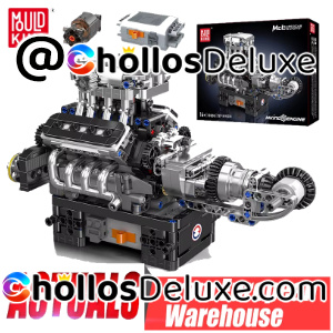 Mould King 10206 Motor V8 Motorizado