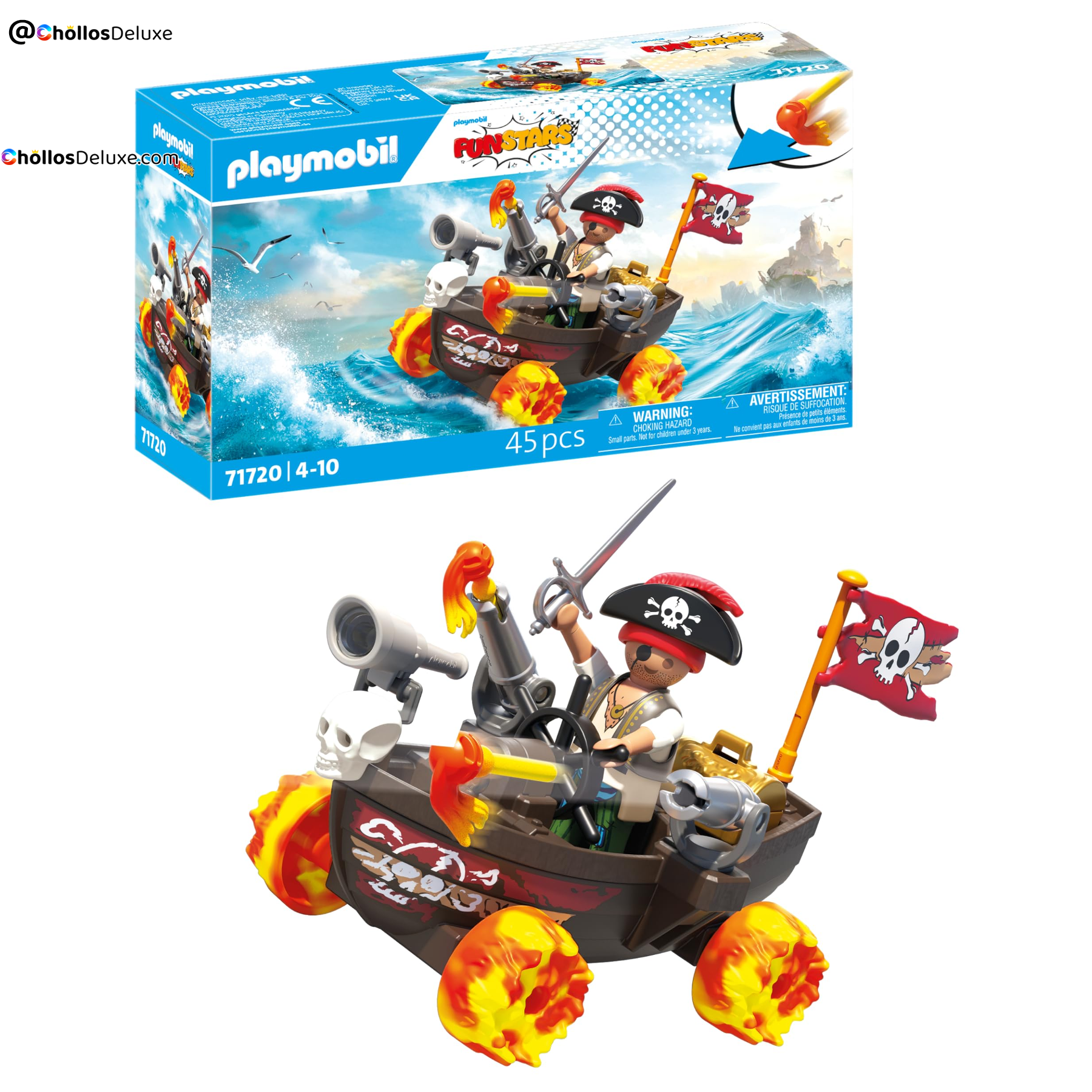 Playmobil Fun Stars Barco Pirata