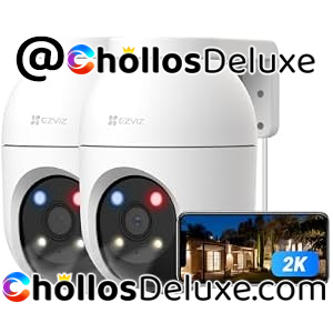 Ezviz C8c Cámara Vigilancia 2K 2 Unidades