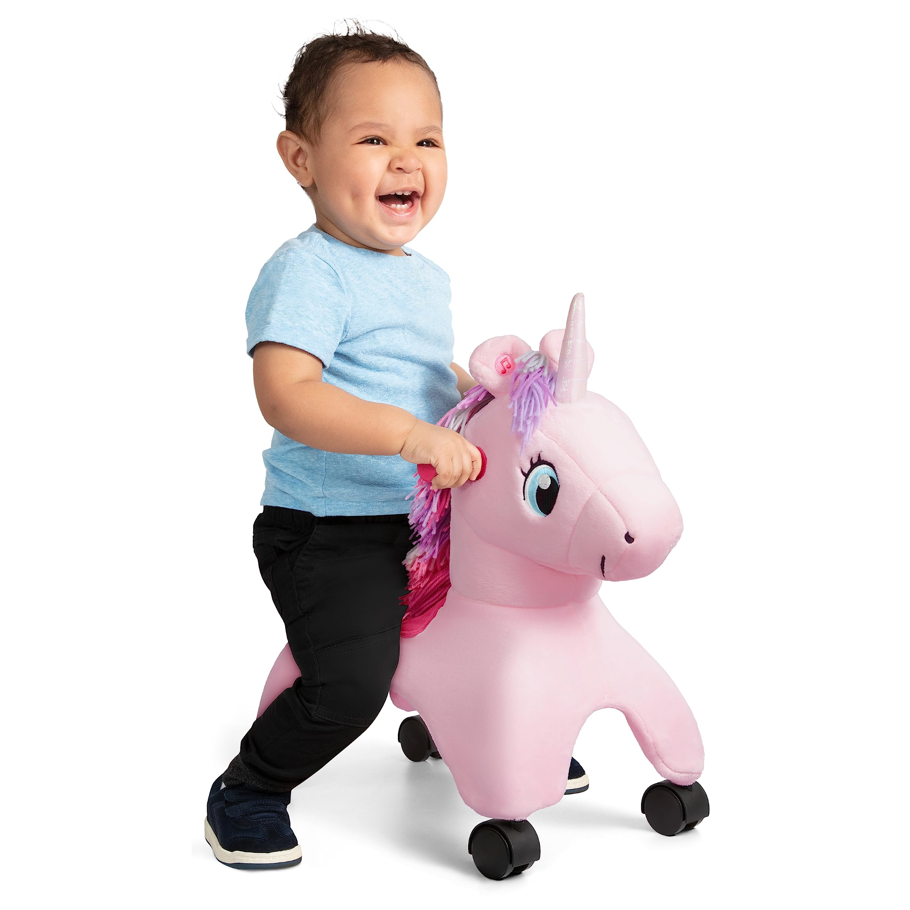 Radio Flyer Shimmer Unicornio Correpasillos Interactivo
