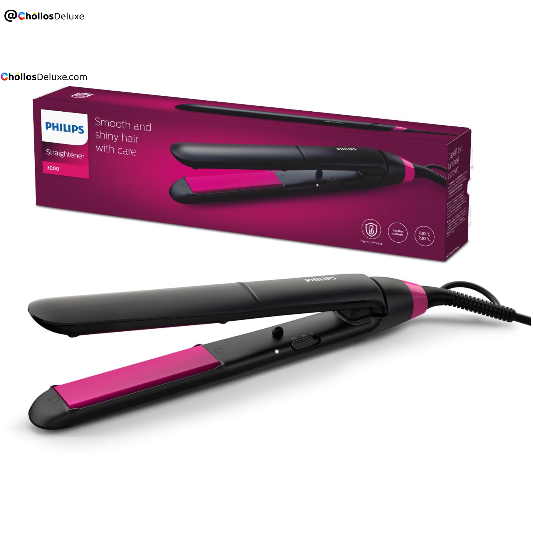 Philips BHS375/00 Plancha de Pelo