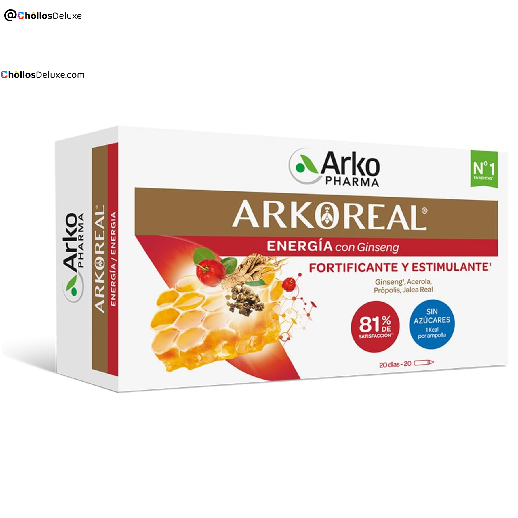 Arkopharma Arkoreal Jalea Real 20 Ampollas