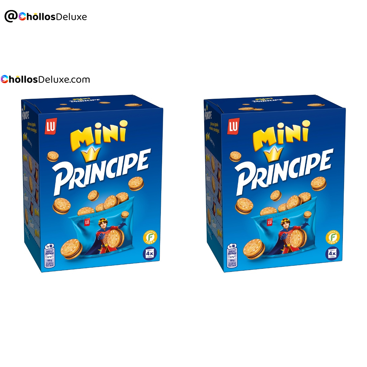 2x Principe Mini Galletas Sándwich 4x40g