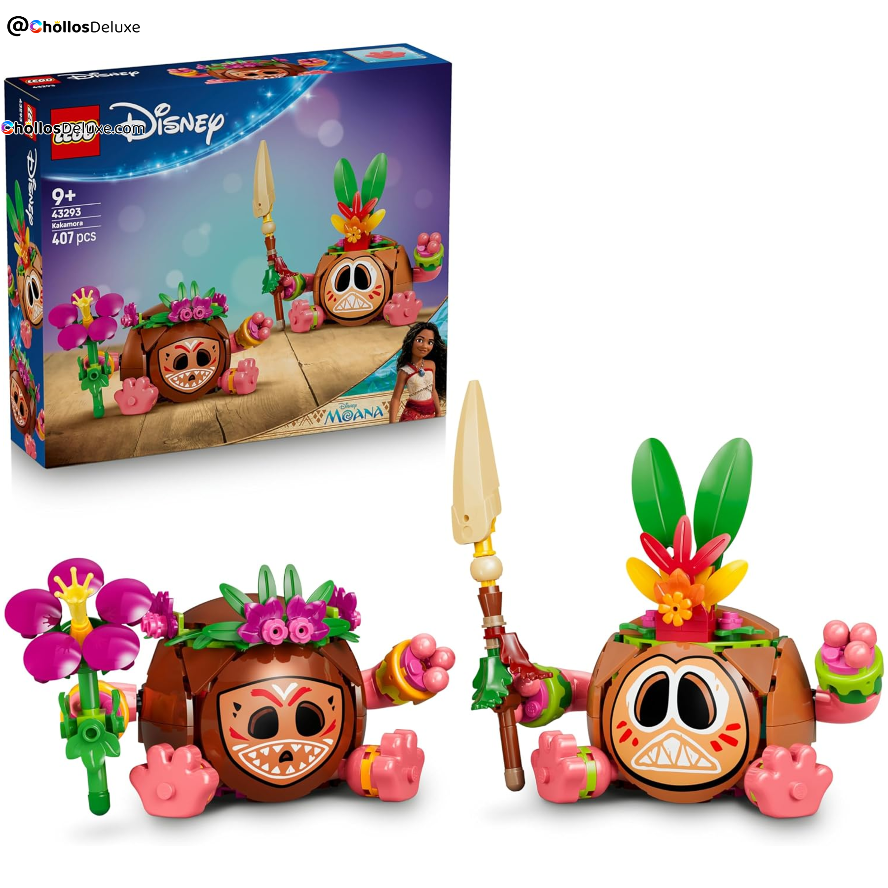 Lego Disney Vaiana Kakamoras Set Construcción