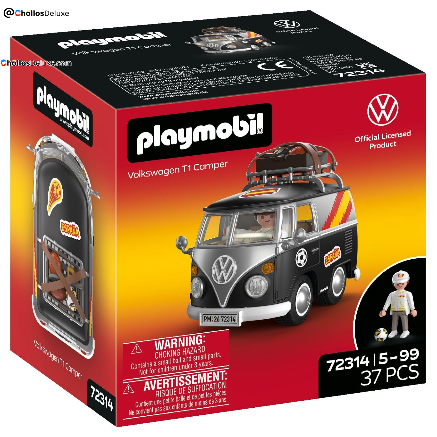 Playmobil Volkswagen T1 Furgoneta Edición ESP