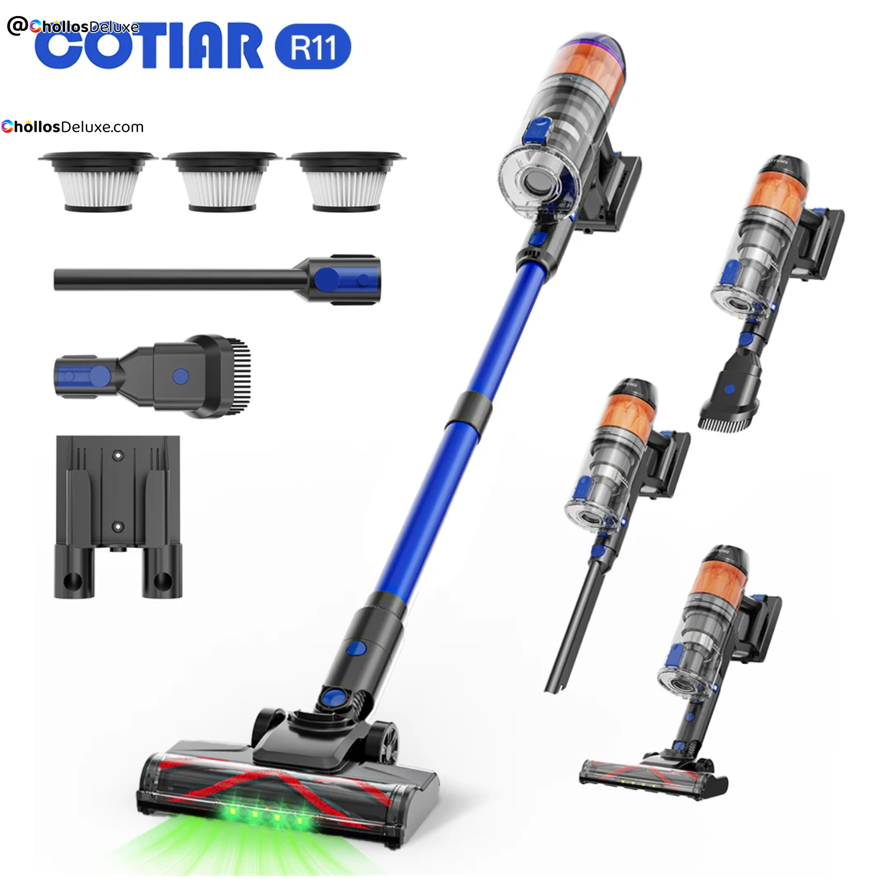 R11 Aspiradora Inalámbrica 500W 50000Pa