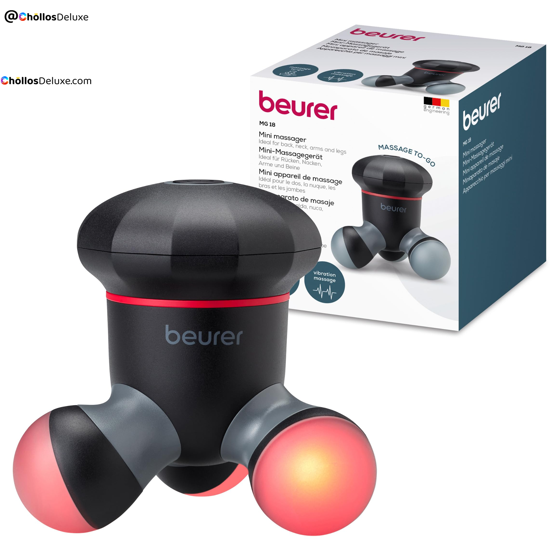 Beurer MG 18 Minimasajeador Vibratorio