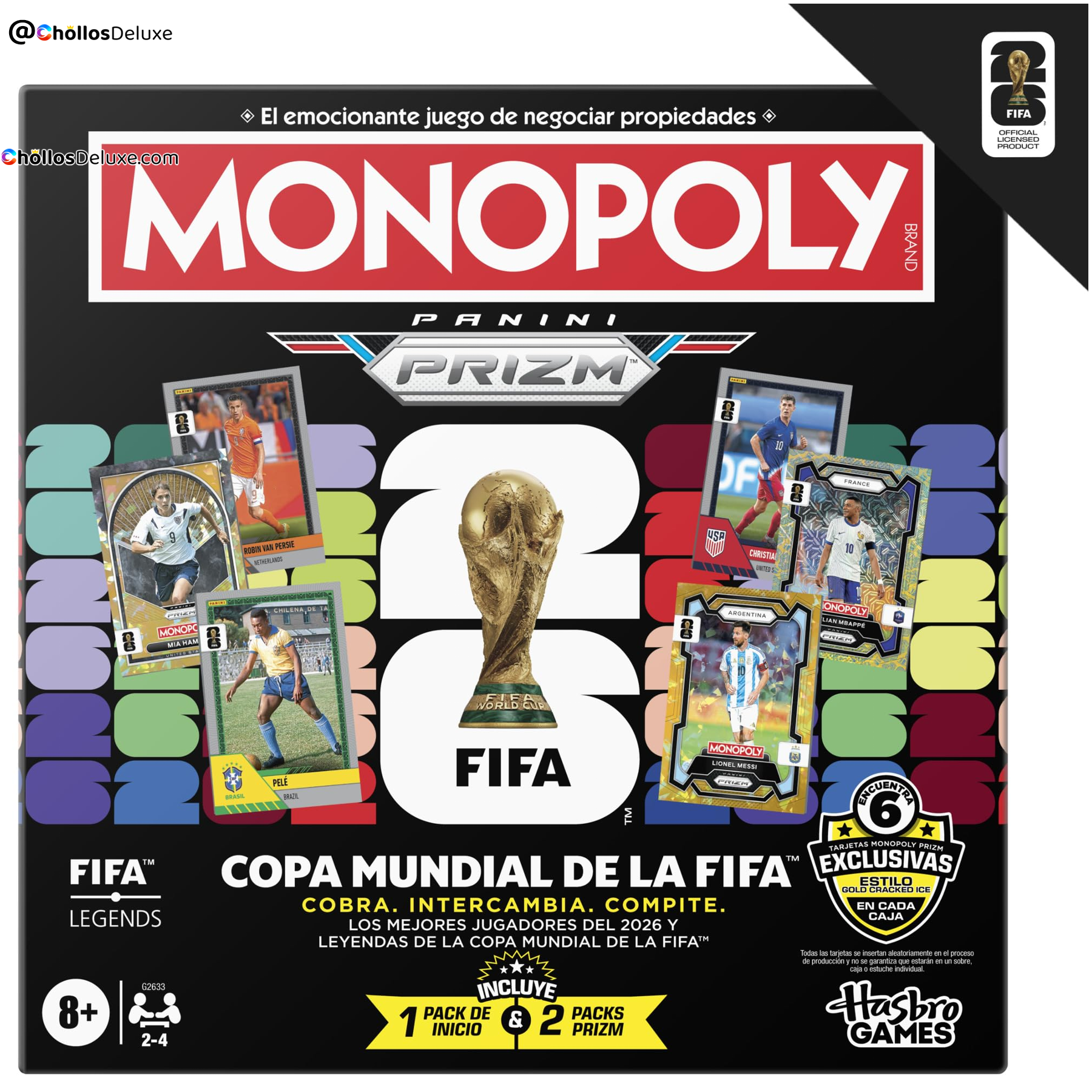 Monopoly Panini Prizm FIFA 2026