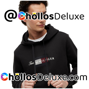 Tommy Hilfiger Script Flag Sudadera con Capucha