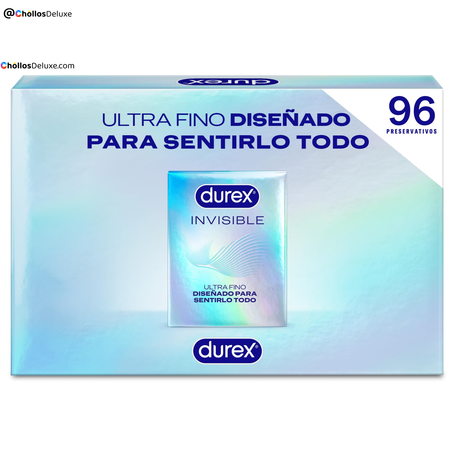 Durex Invisible Preservativos 96 Condones