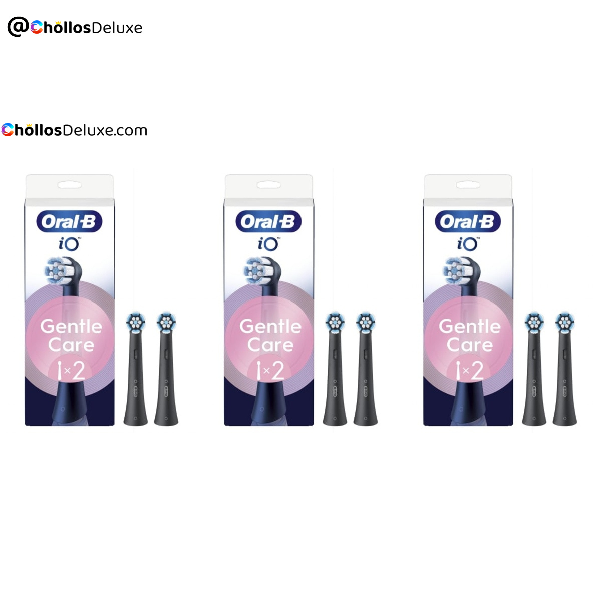 3x Oral B Gentle Care Recambios 2ud