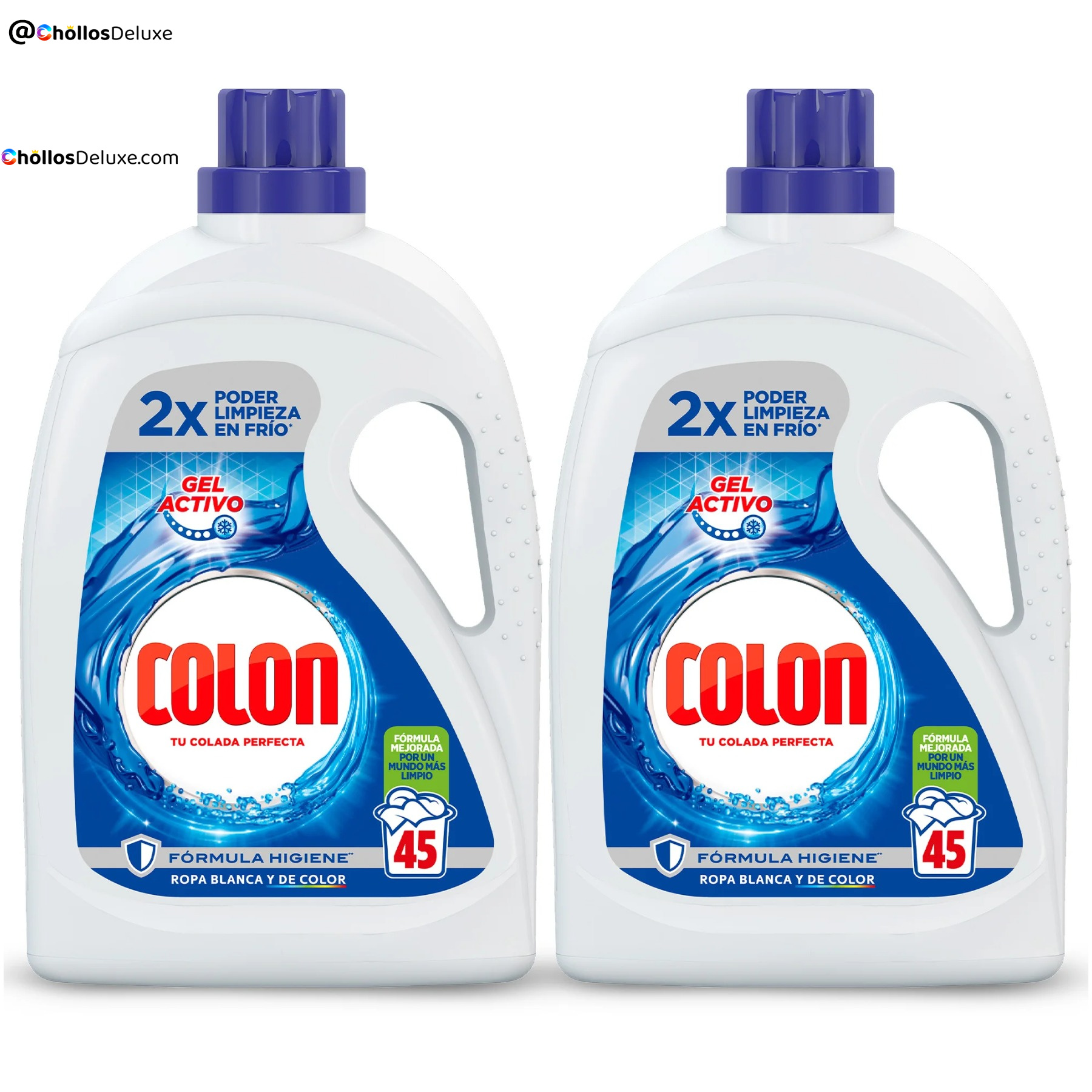 Colon Gel Activo Detergente 90 Lavados