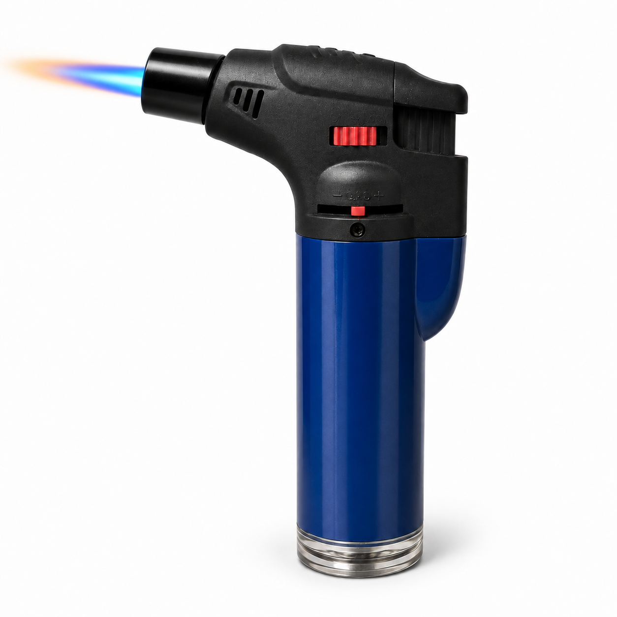 Mechero Soplete Turbo de Gas Recargable