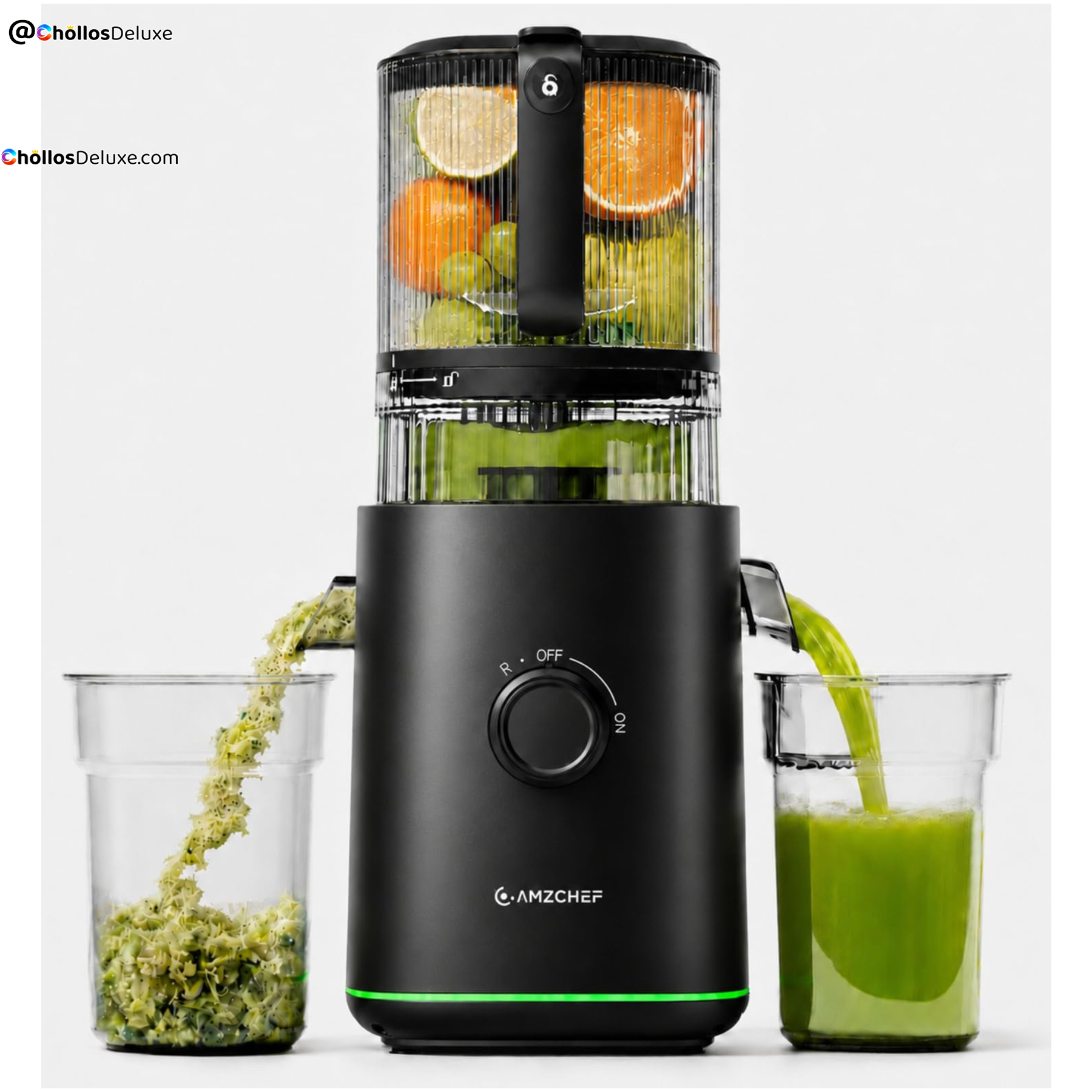 Amzchef Extractor de Zumos 600W 155mm