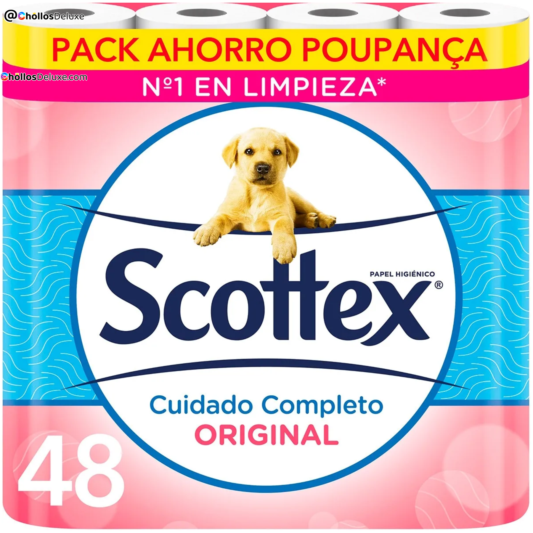 Scottex Cuidado Completo Papel Higiénico