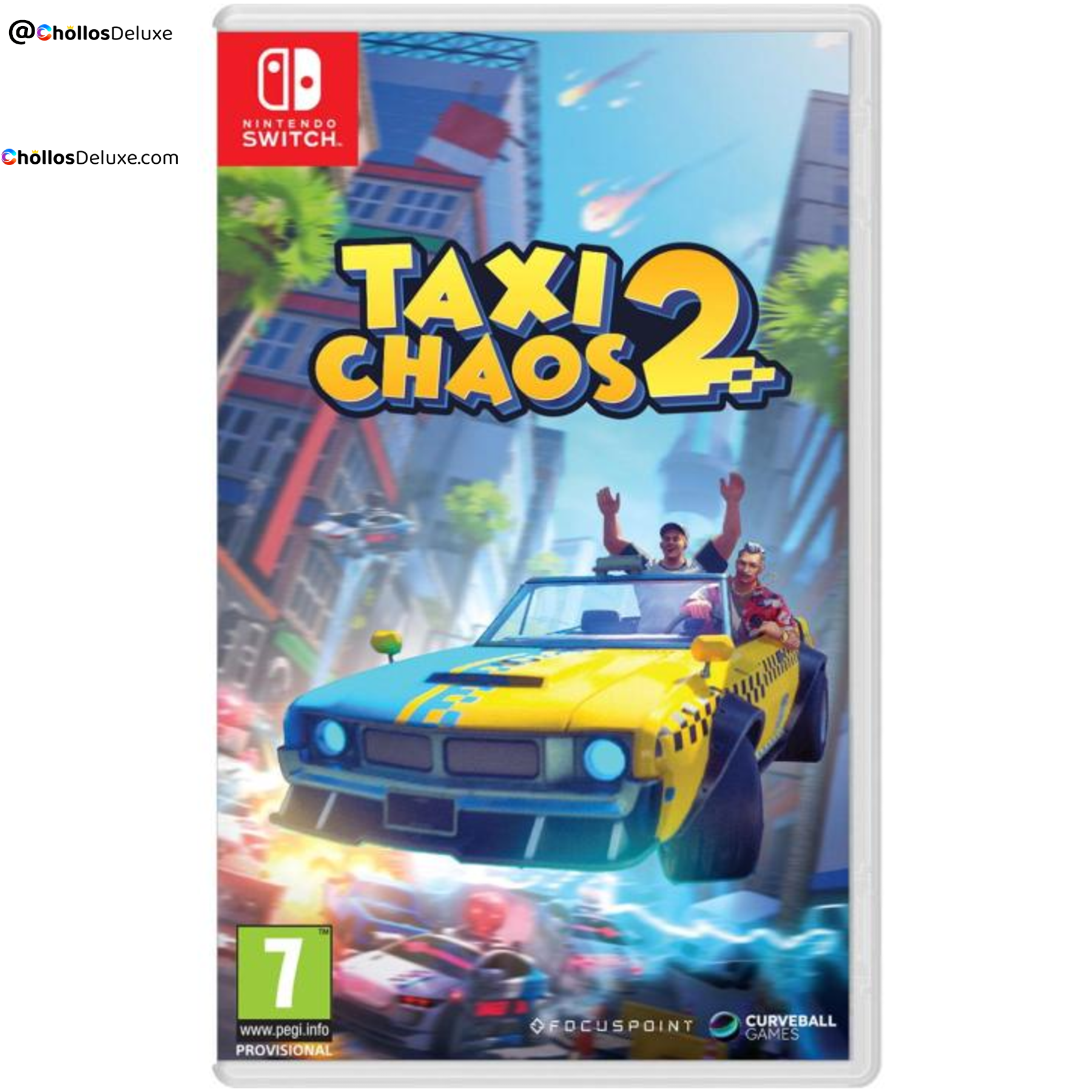Meridiem Games Taxi Chaos 2 Juego Switch