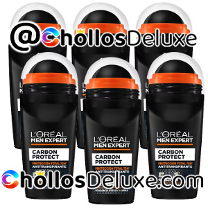 6x L'Oréal Men Expert Carbon Protect Desodorante