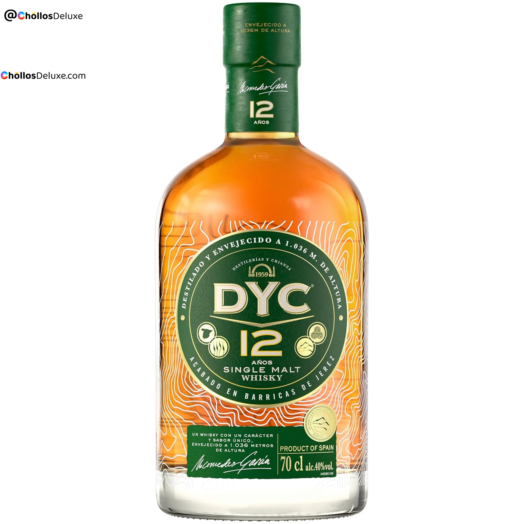 DYC 12 Años Whisky Single Malt 70cl
