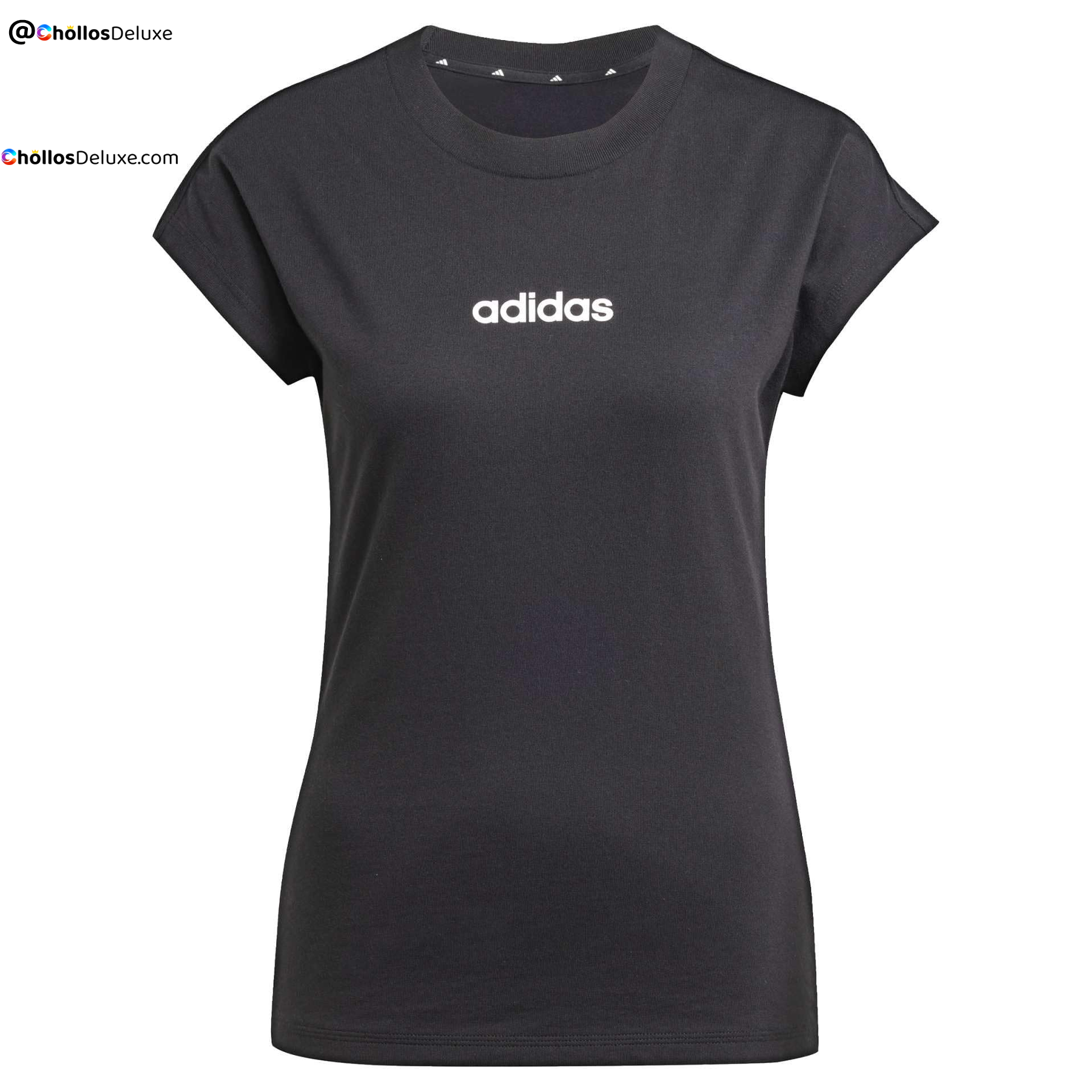 Adidas Essentials Linear Cotton Camiseta Mujer