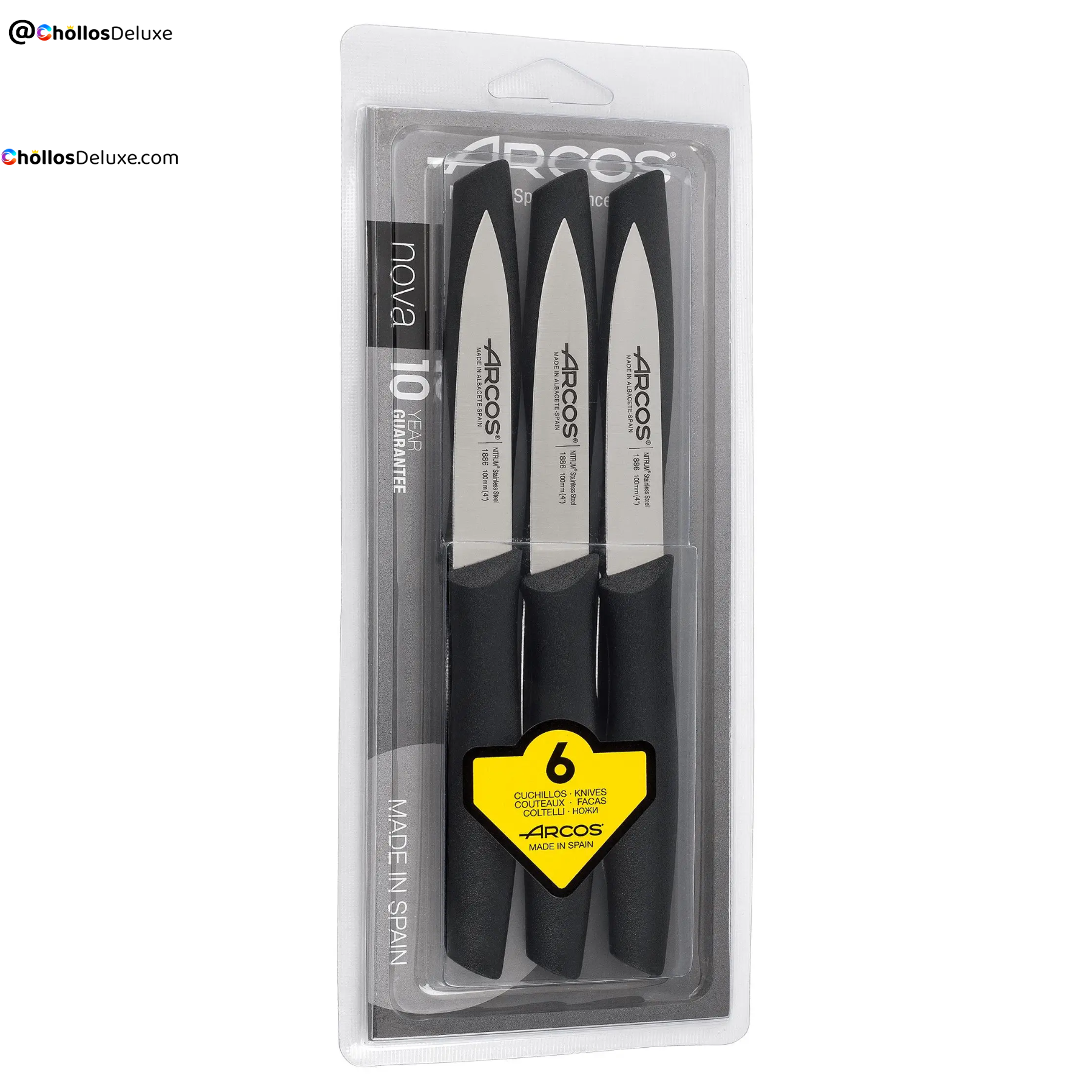 Arcos Nova Cuchillos Mondadores 100mm