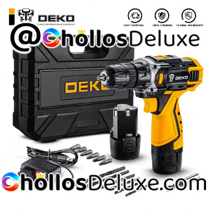 Deko DKCD12FU-Li Taladro Inalámbrico 12V