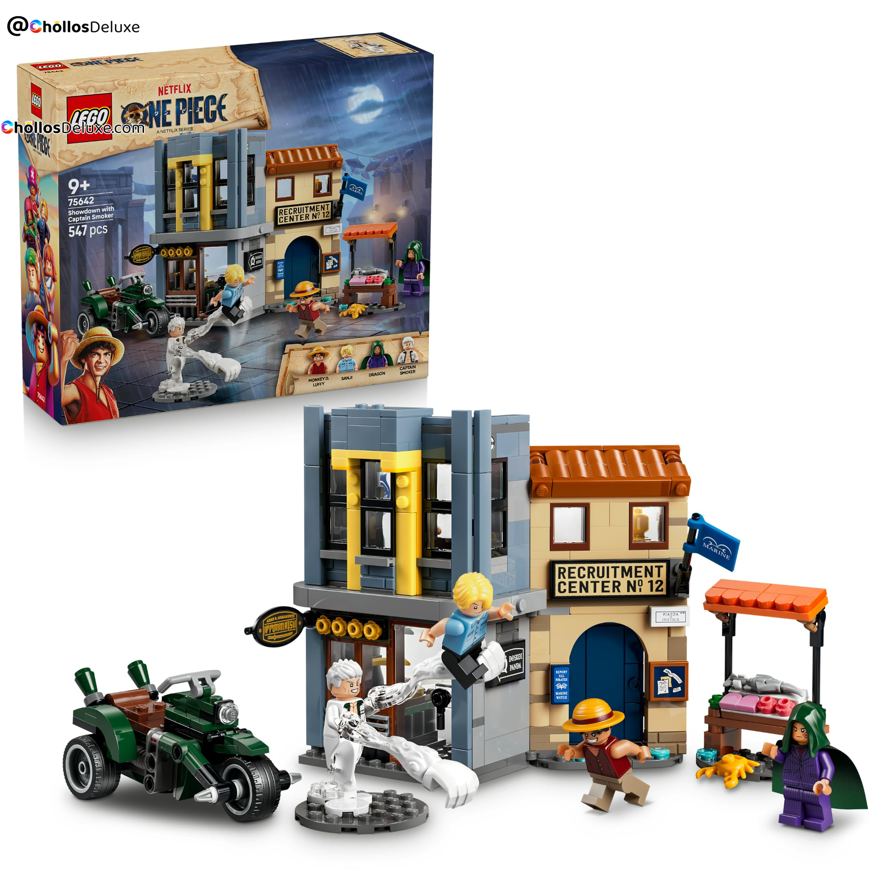 LEGO One Piece Duelo Capitán Smoker Set