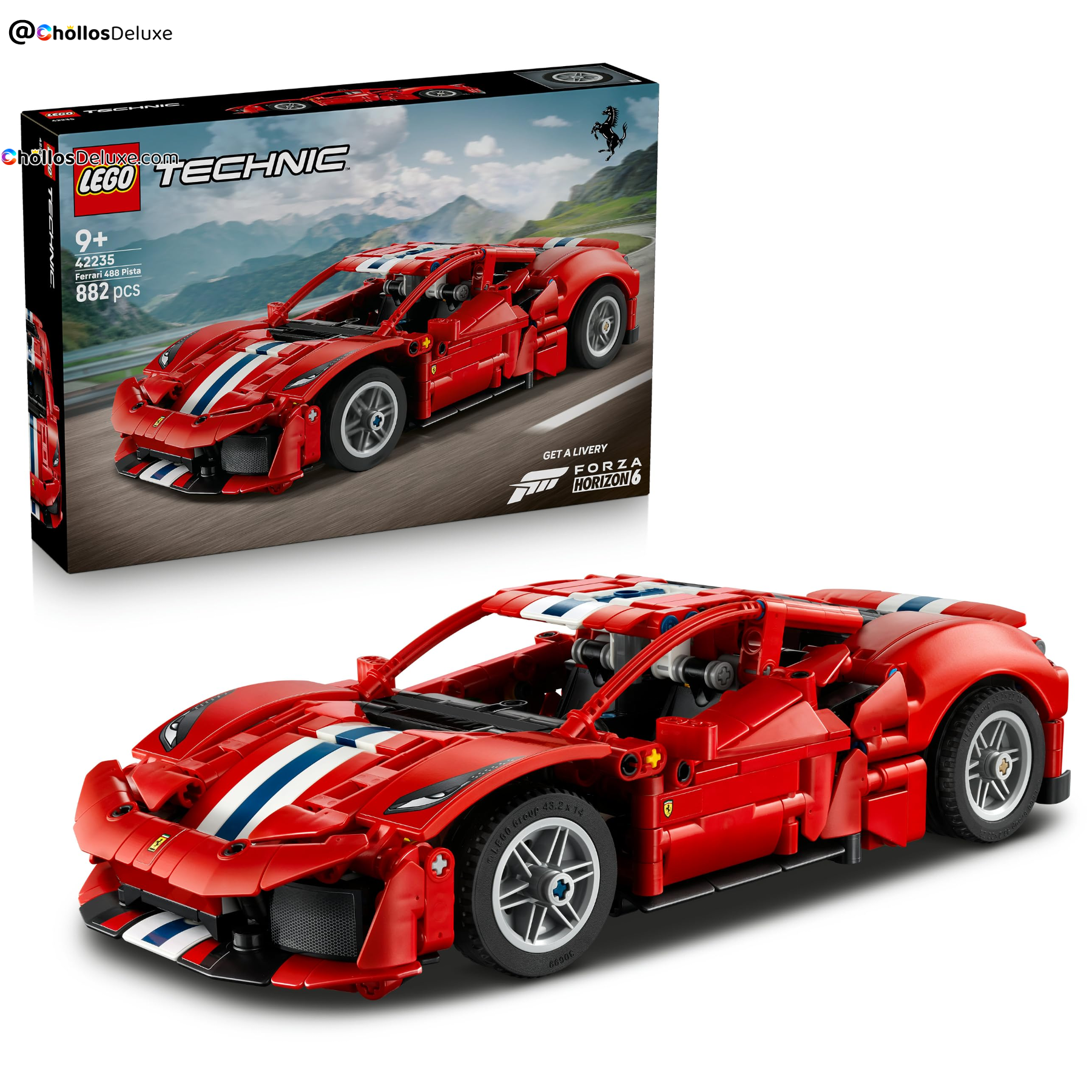 LEGO Technic Ferrari 488 Pista Coche