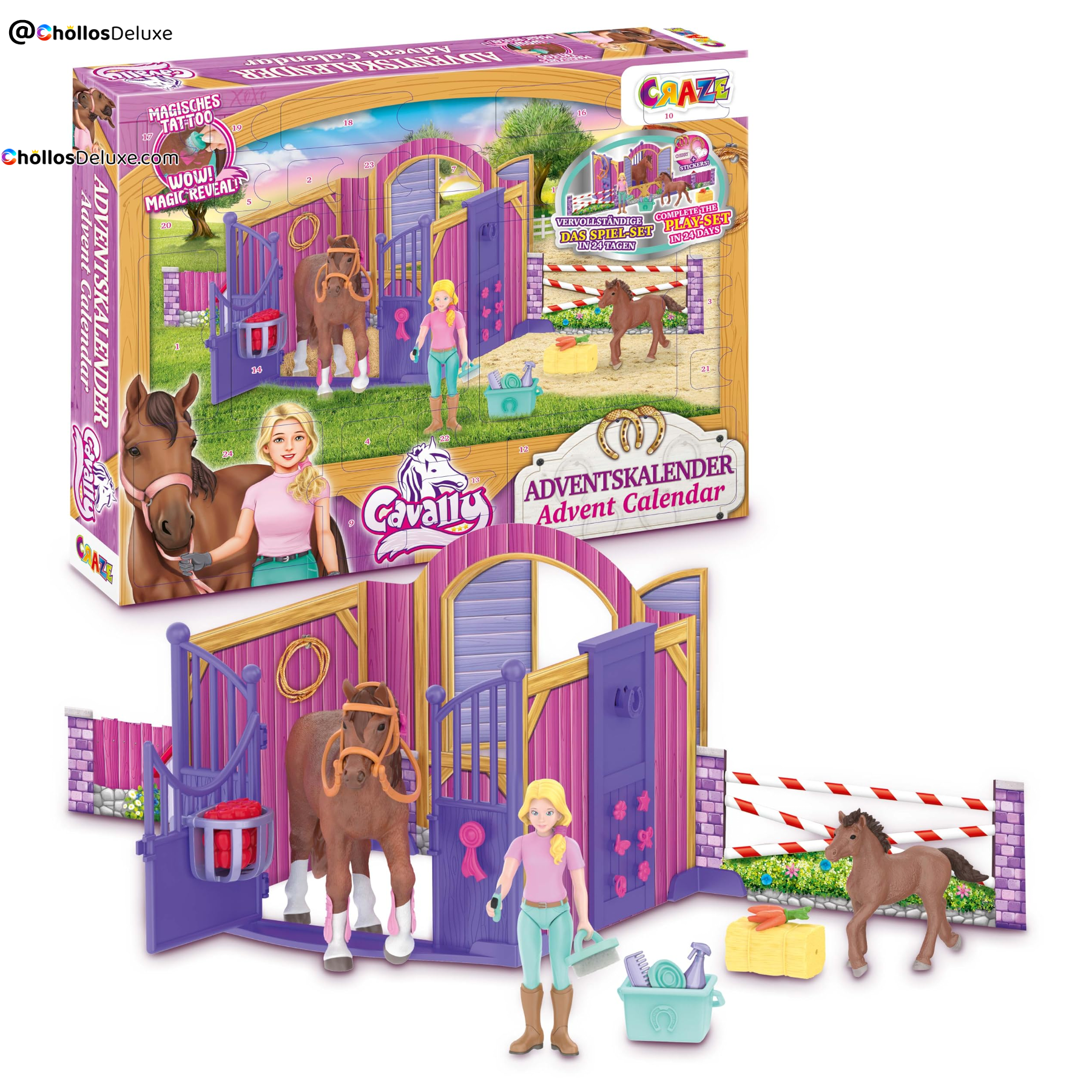 Craze Cavally Calendario de Adviento 24 Sorpresas