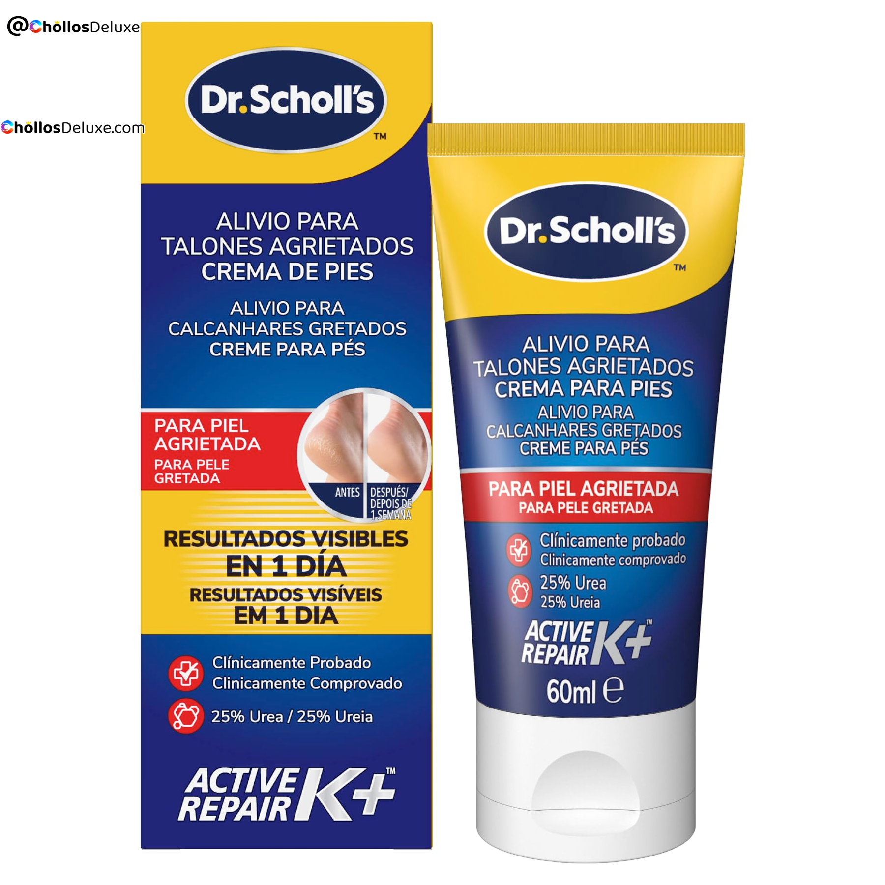 Dr. Scholl's Crema Talones Agrietados 60ml