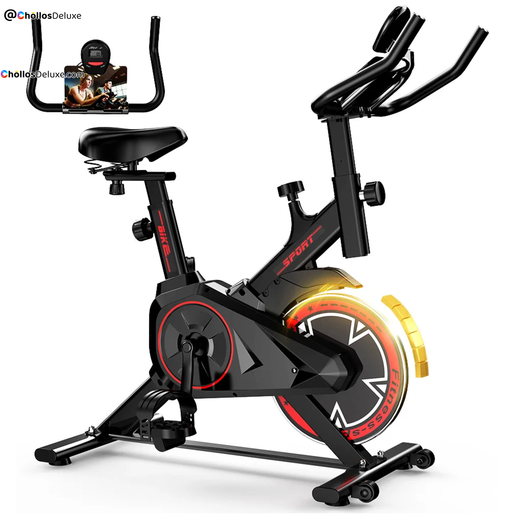 QK101 Bicicleta Estática 120kg