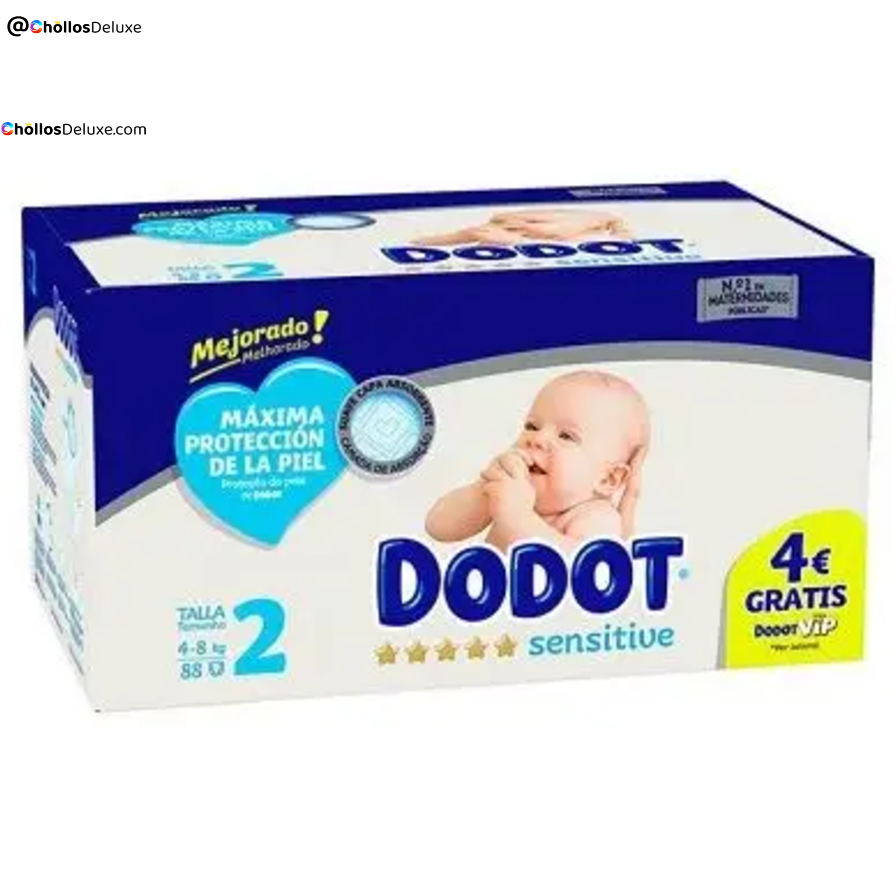 Dodot Sensitive Pañales Bebé Talla 2