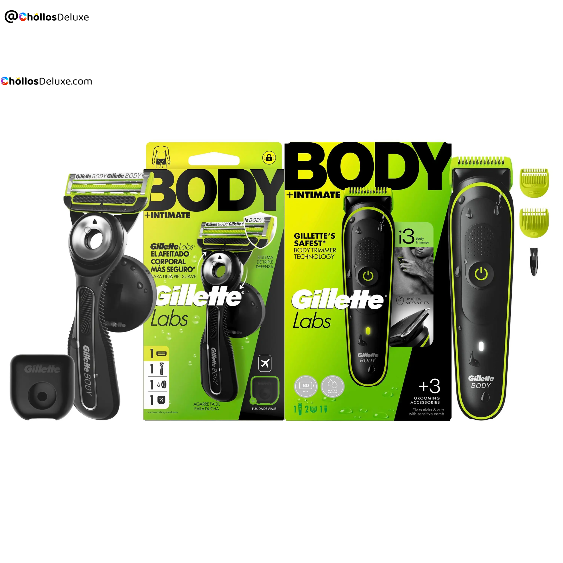 Gillette i3 Body Recortadora Corporal Hombre