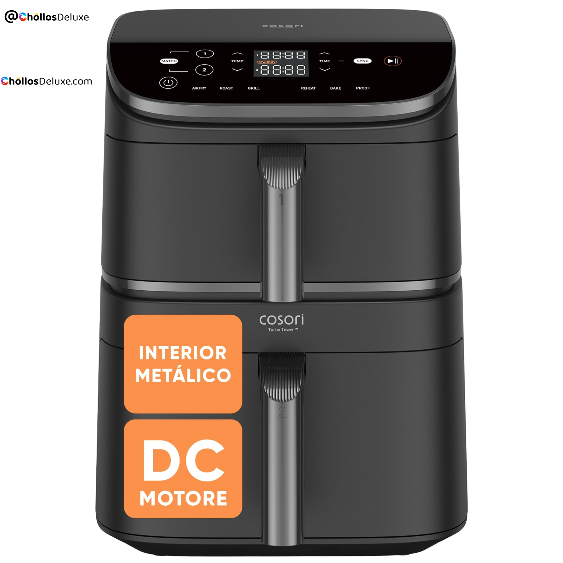Cosori Turbo Tower Freidora de Aire 10,8L