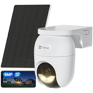 Ezviz Cámara Vigilancia Exterior 6MP 4G