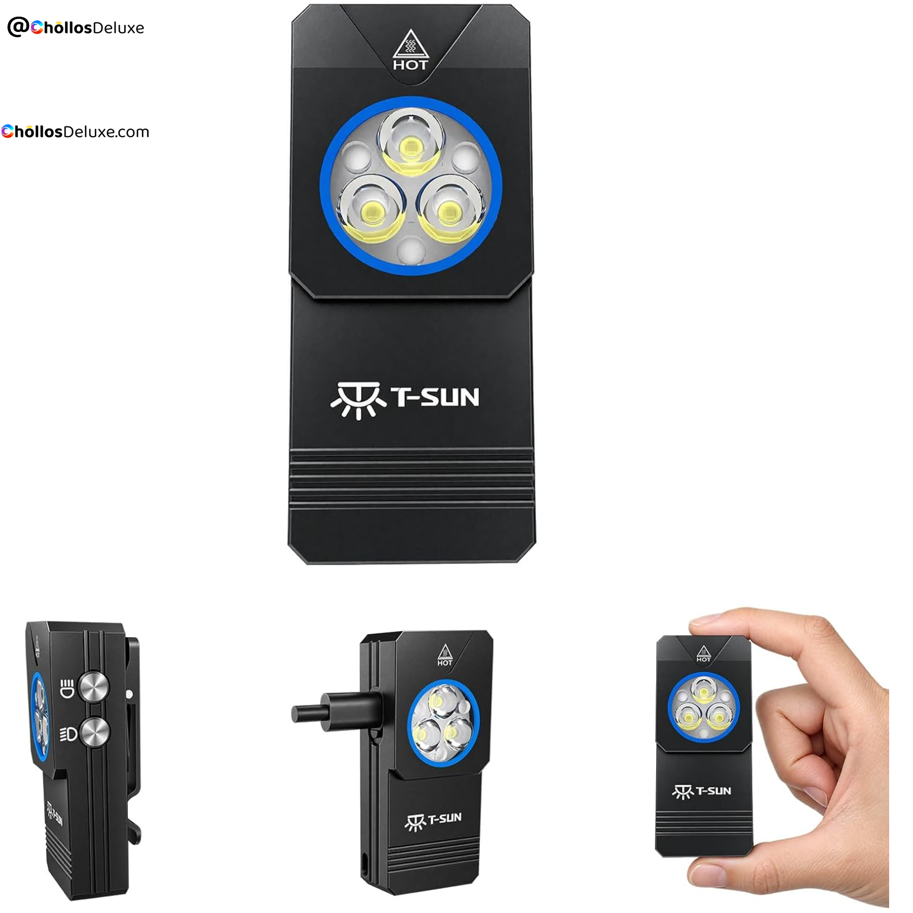 Mini Linterna LED Recargable 650mAh IP66