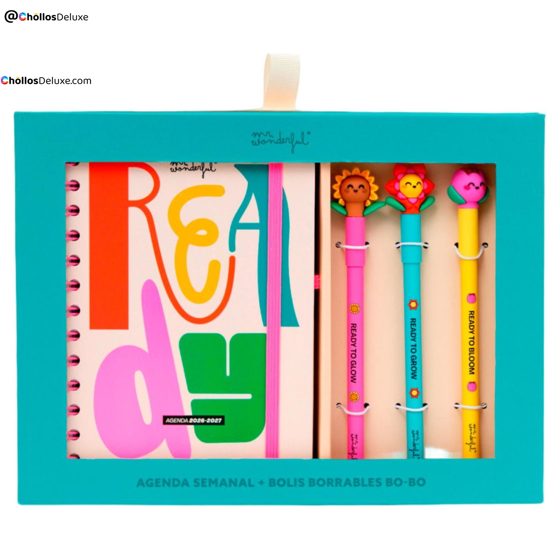 Mr. Wonderful Ready Agenda Escolar +Bo-Bo