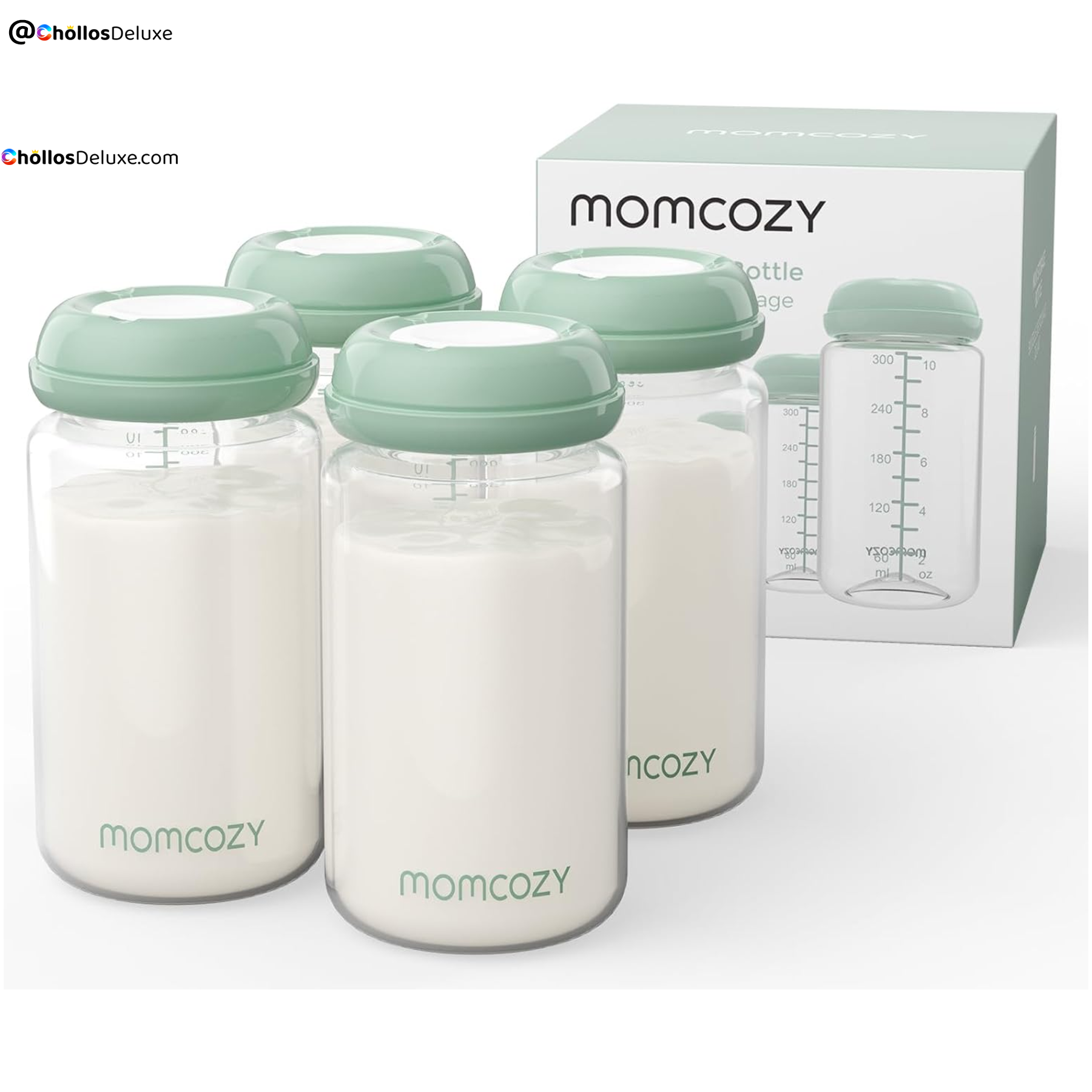 Momcozy Biberones Naturales 4 Piezas