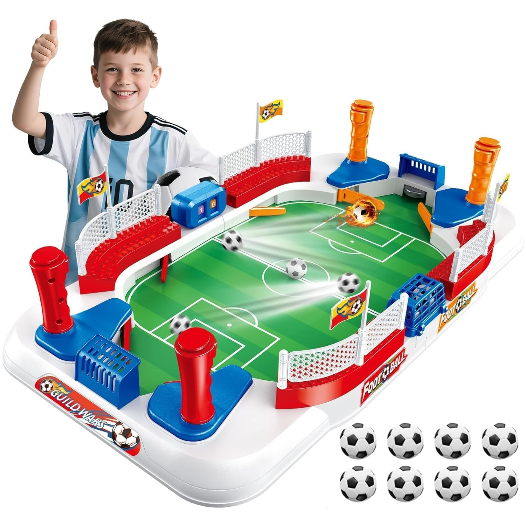 Futbolín Infantil de Mesa 55x31cm