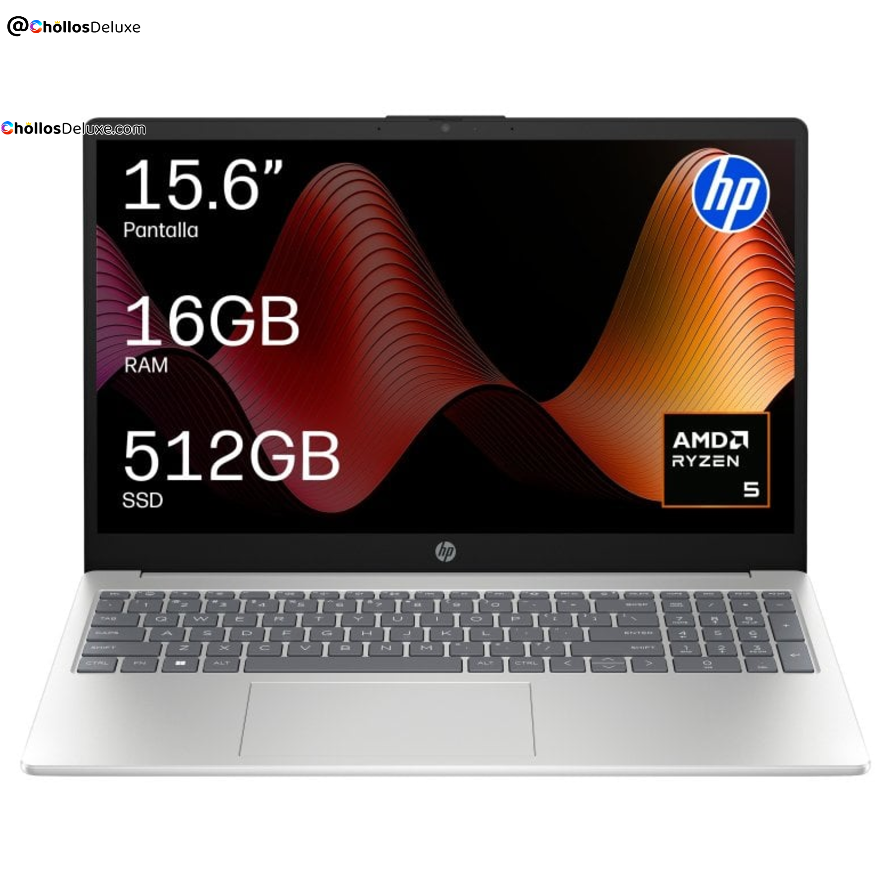 HP 15 Portátil Ryzen 5 16GB 512GB FreeDOS