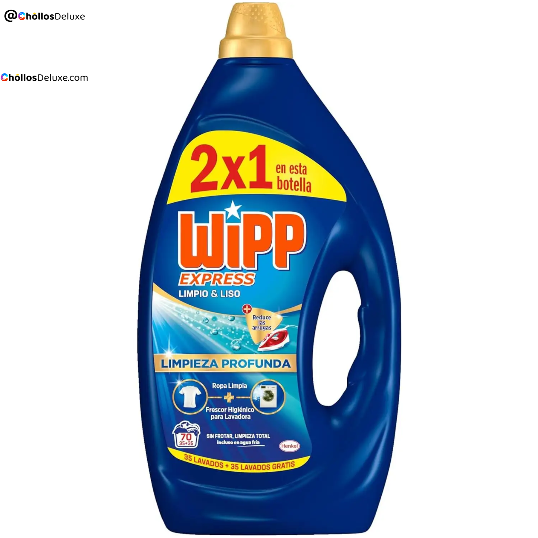 Wipp Express Detergente Higiene y Antiolores 70 Lavados